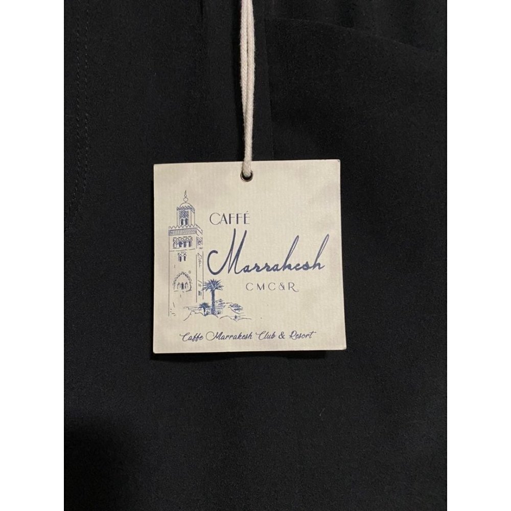 NWT black paperbag waist casual Pants 8 - Picture 3 of 7